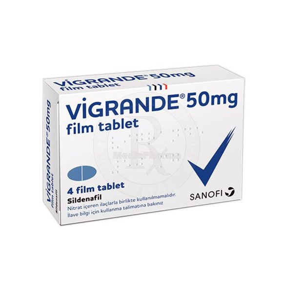 Vigrande 50 Mg 4 Tablet Fiyatı Orijinal İlaç Satış