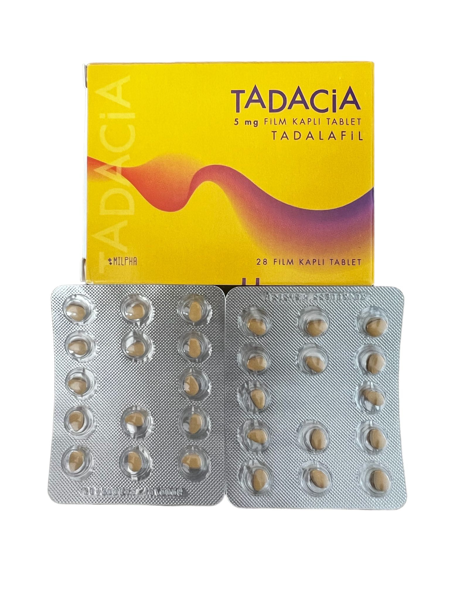 Tadacia 5 Mg 28 Tablet Eczane Fiyatı ve Satışı