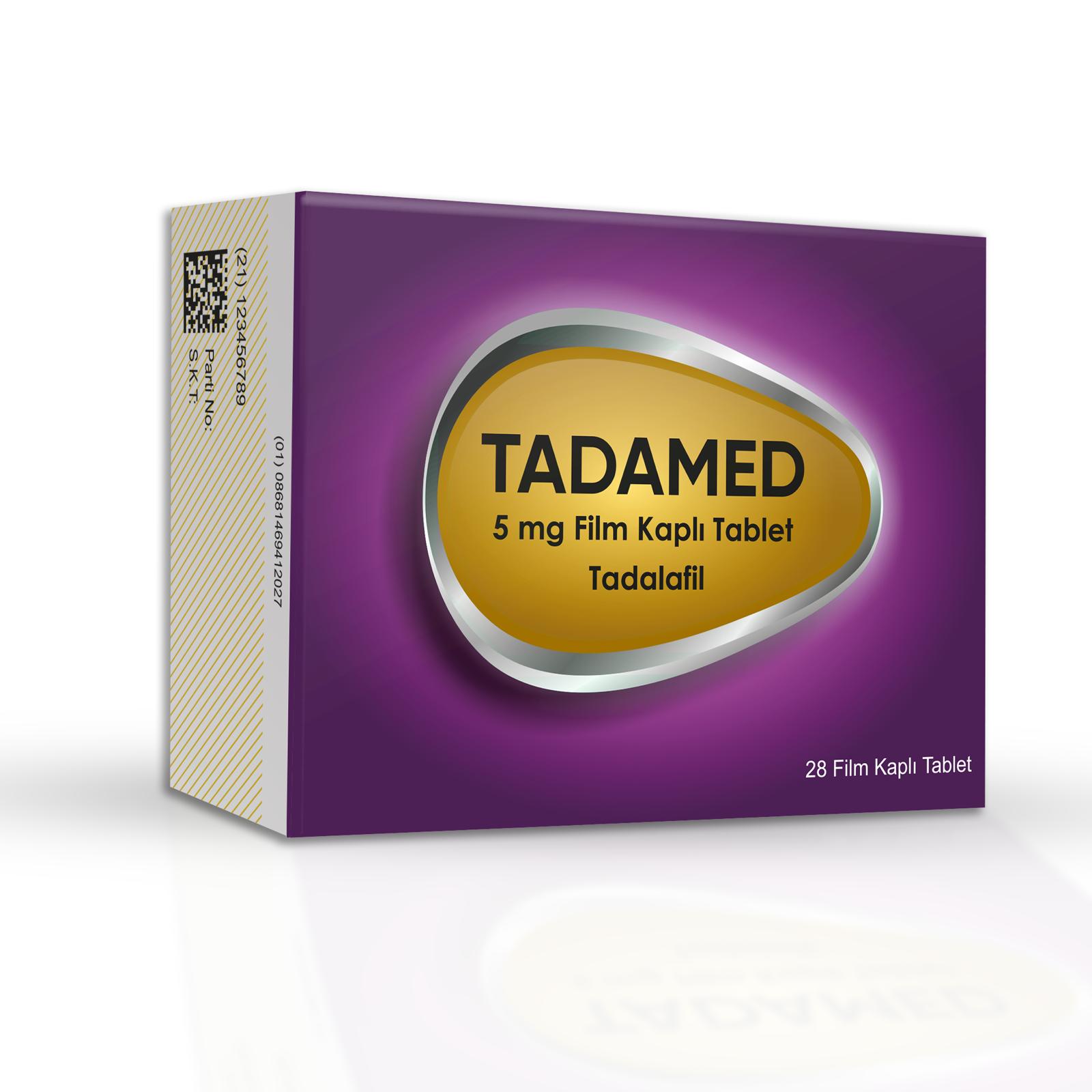 Tadamed 5 Mg 28 Film Tablet Eczaneden Orjinal Satış